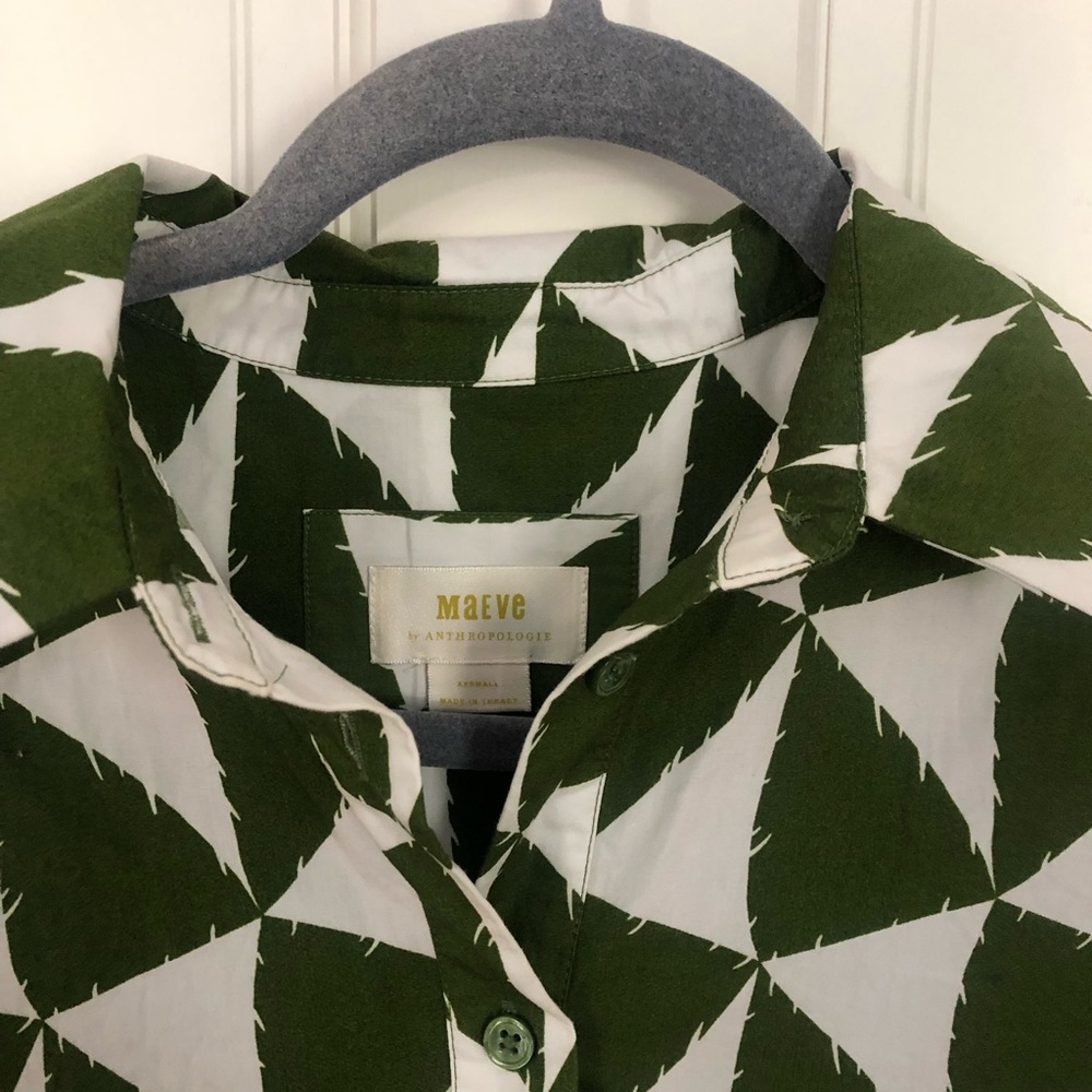 Maeve by Anthropologie The Bettina tiered shirt dress - Picture 4 of 5
